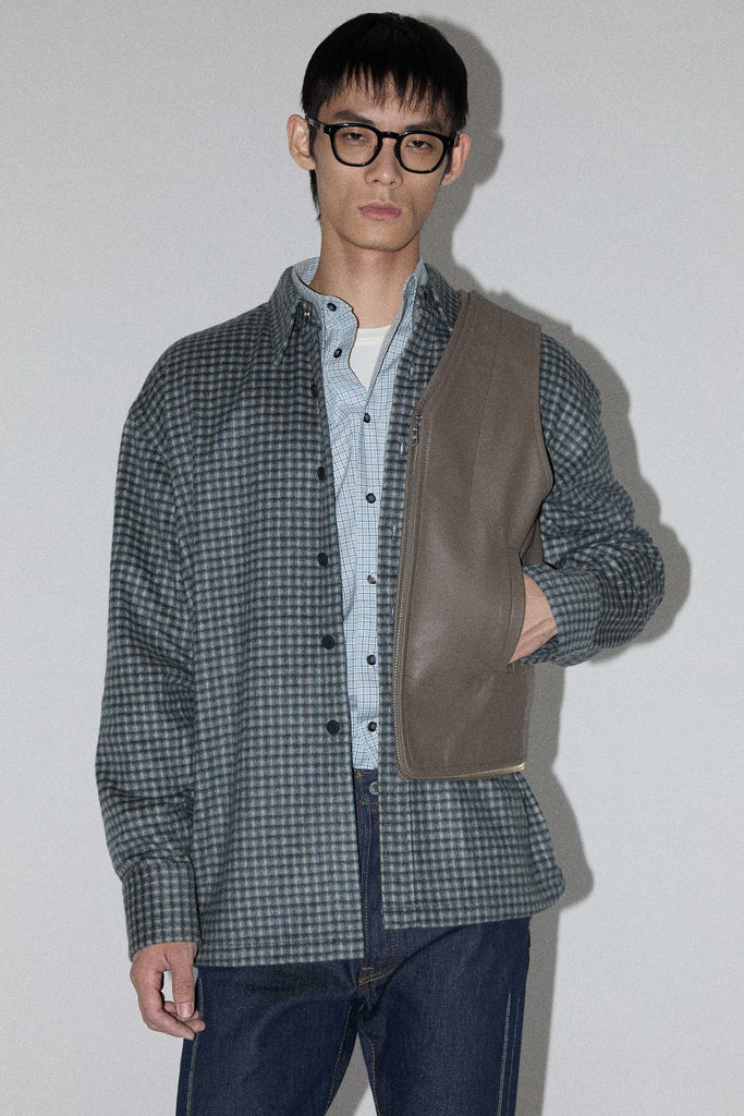 Taupe INNOVERA™ Biofabricated Full Grain Alt-Leather Transform Bag Vest