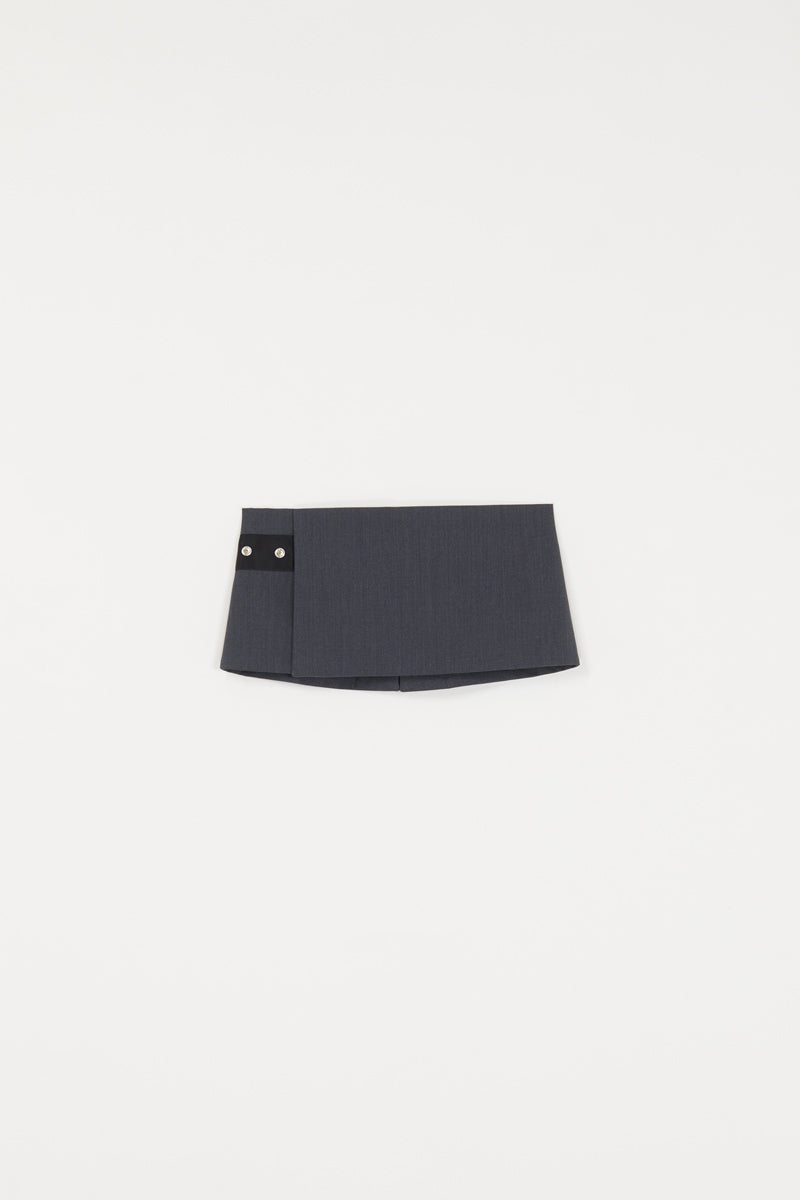 Grey Cone Waist Belt