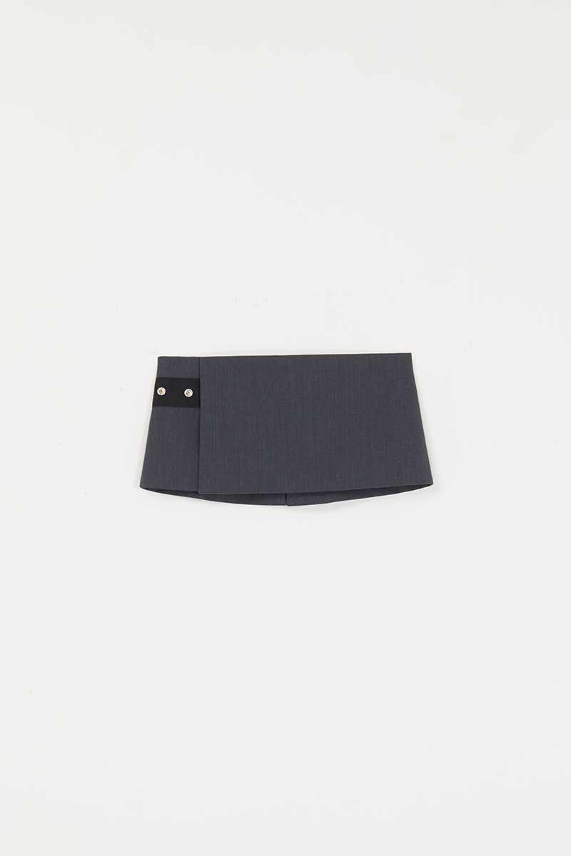 Grey Cone Waist Belt