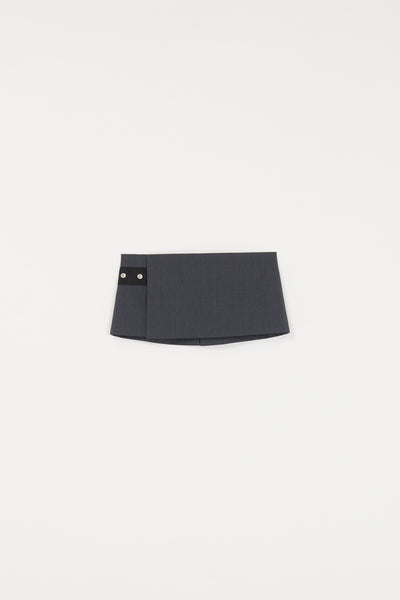 Grey Cone Waist Belt