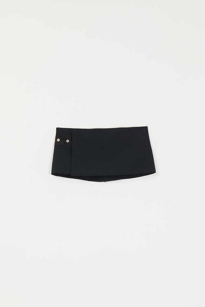 Black Cone Waist Belt