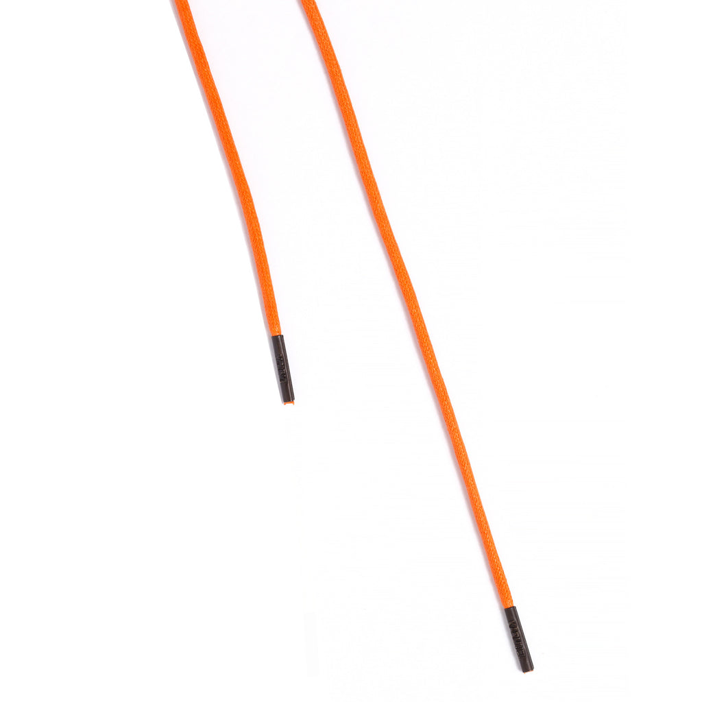 SL-690 <br/>Waxed Shoelaces in 690mm<br/>Orange Plain Tubular Cord