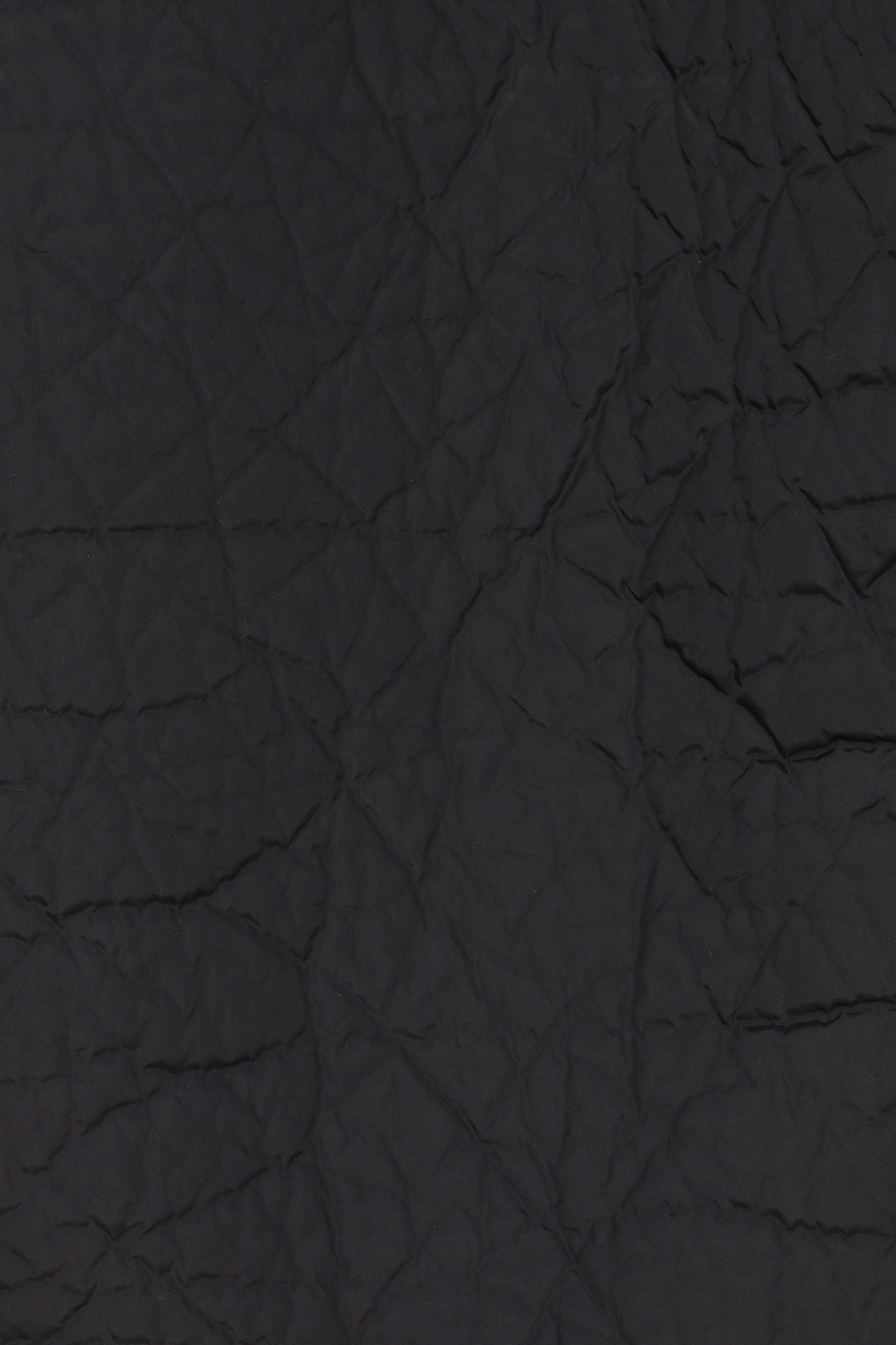 Black Nylon Polyester Padded Strong Arm XY-plane Shirt Coat (Full Lining)