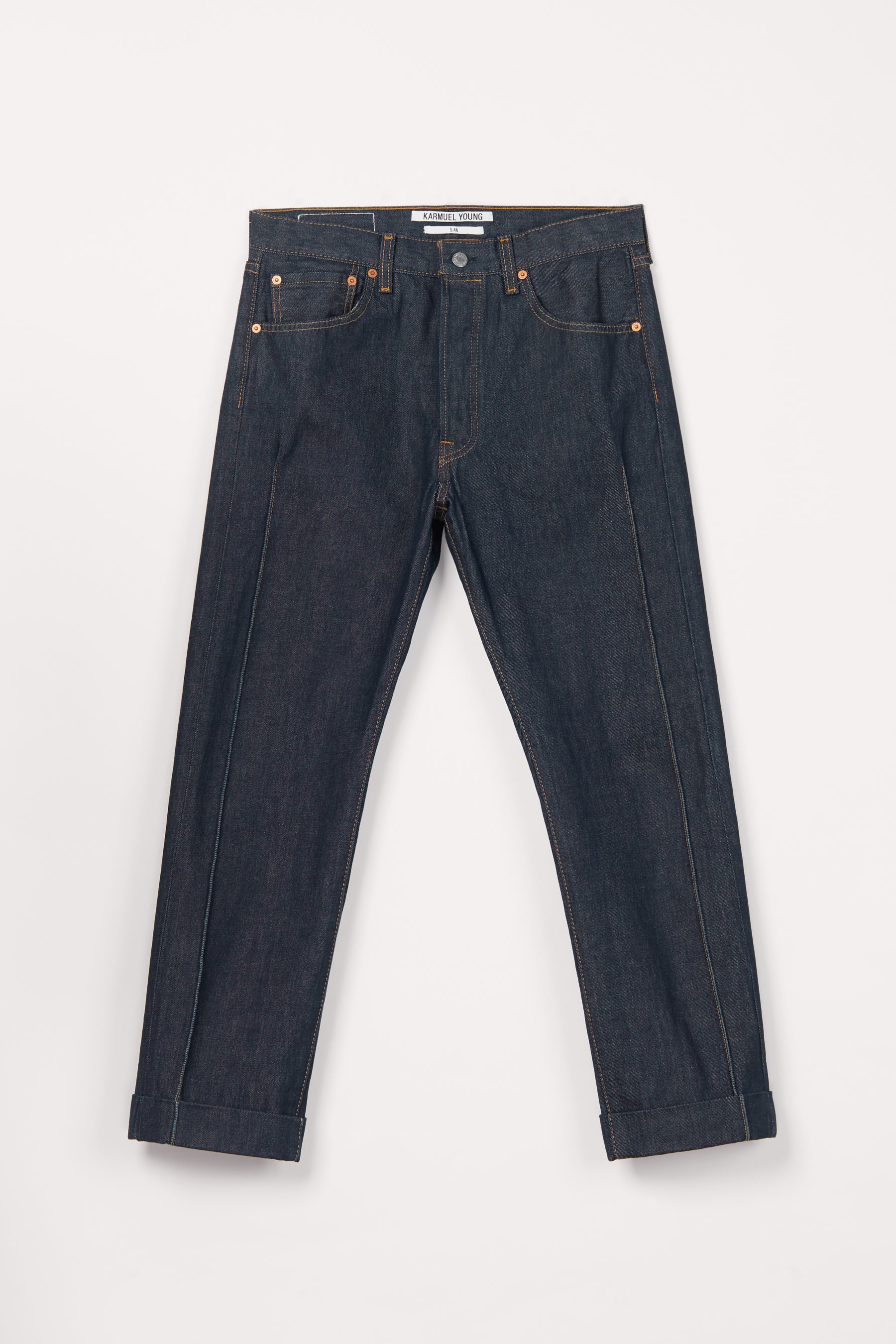 RE-edited Navy Rinse Wash Cuboid Levi's 501 jeans