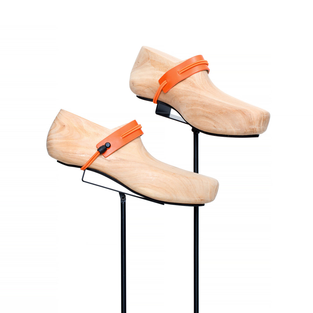 SC-25 <br>Shoe Cuff in 25mm width<br>Orange Calf Leather