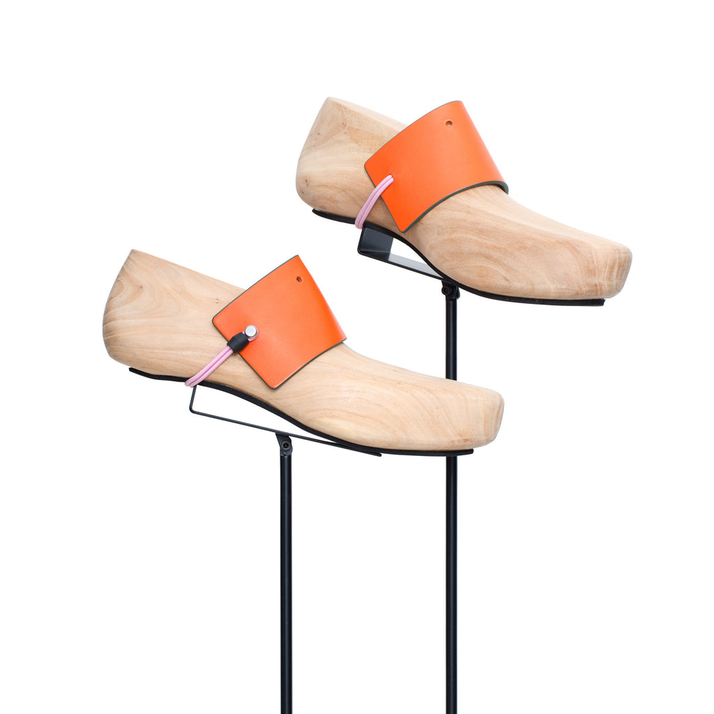 SC-65 <br> Shoe Cuff in 65mm width<br> Orange Calf Leather