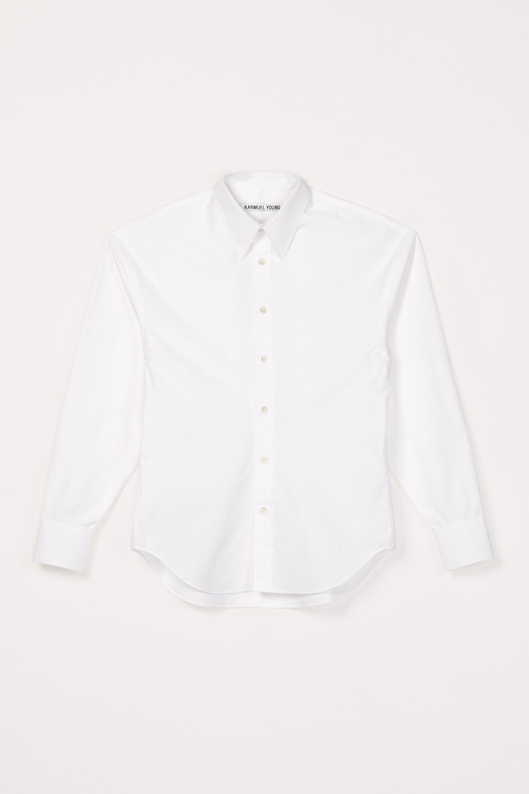 White Trapezium Shirt
