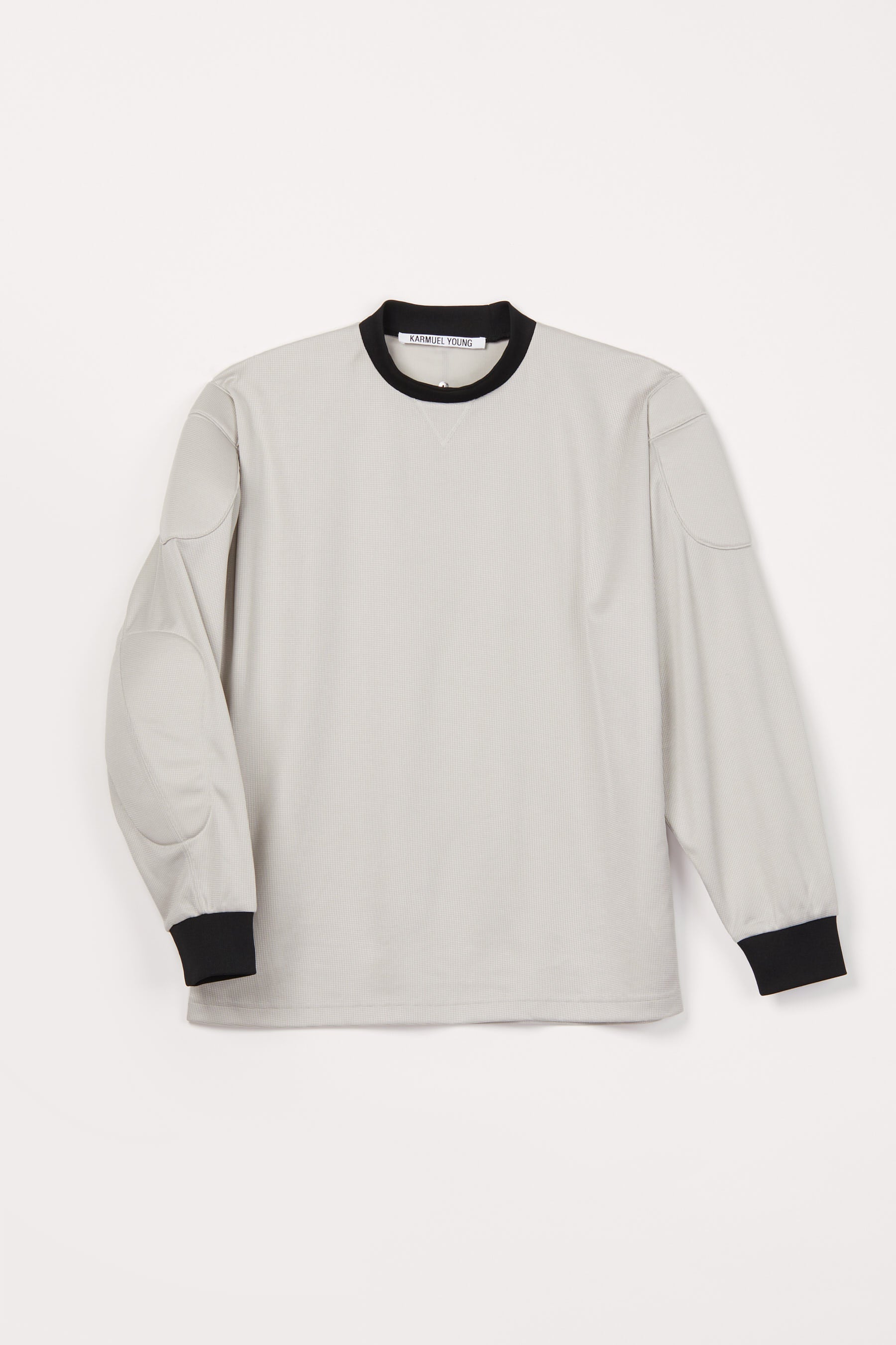 Grey Strong Arm Padded Sweatshirt