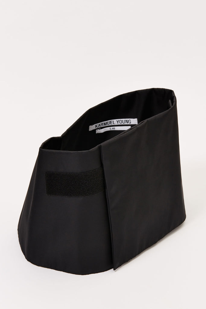 Black Nylon Cone Waist Belt